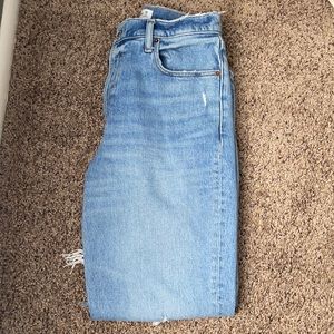 Abercrombie 90’s straight jean.